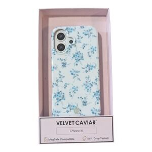 i5-N Velvet Caviar - Magsafe Case‎ for Apple iPhone 16 (two camera) French Blue
